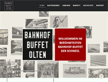 Tablet Screenshot of buffet-olten.ch